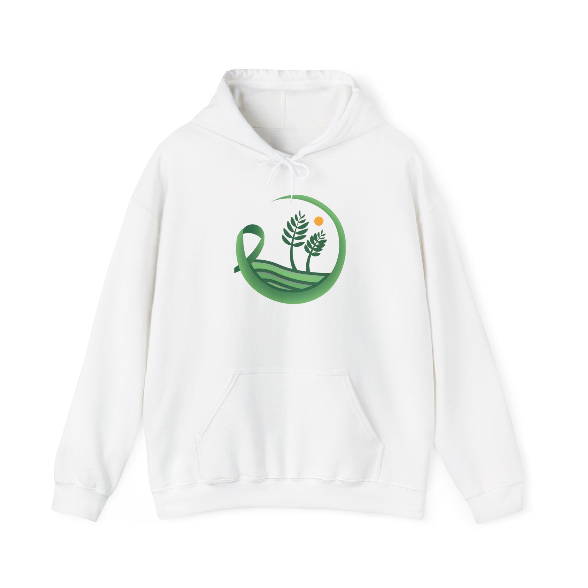 Defeat it Landscaping -  White Hoodie